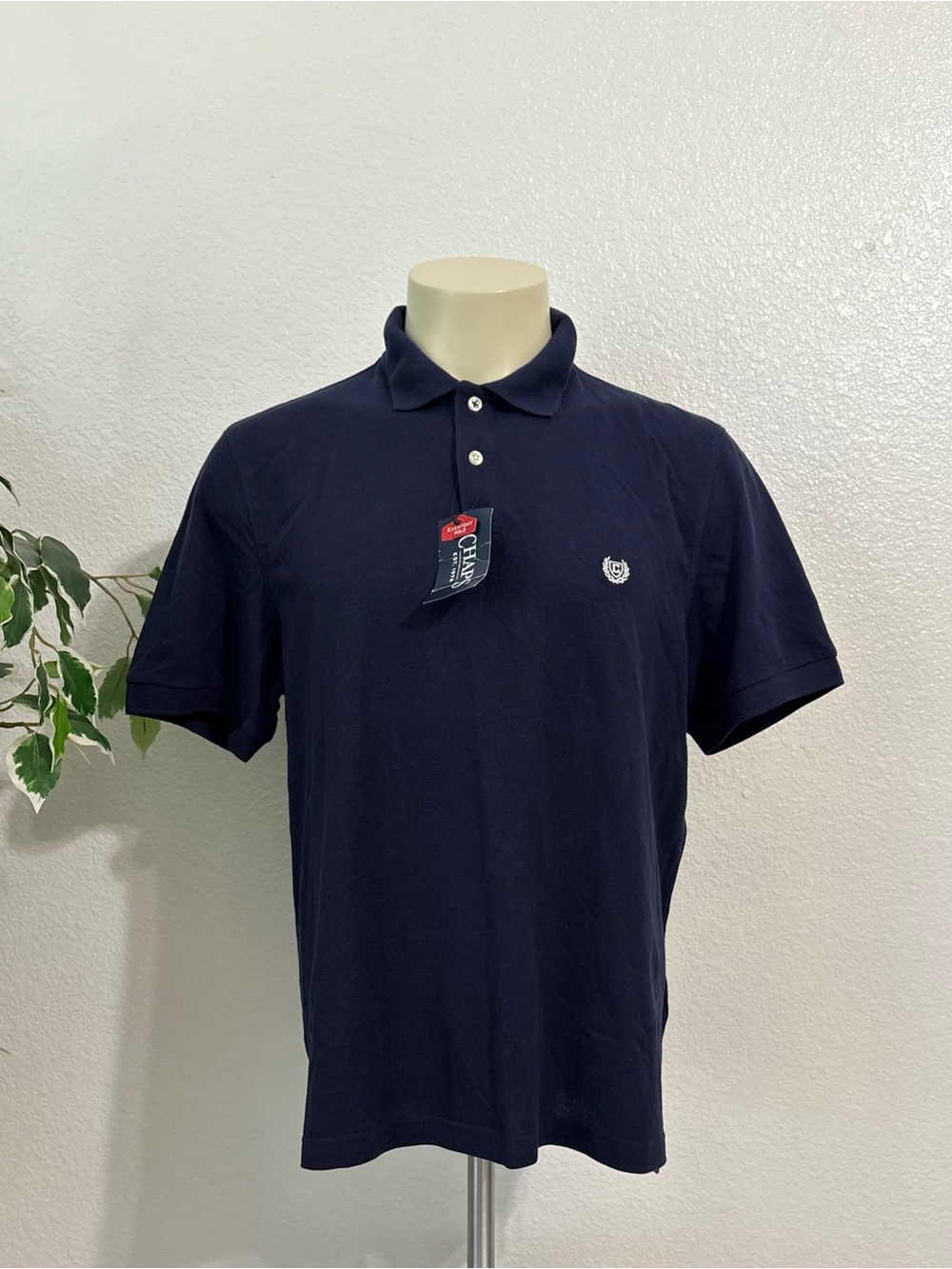Chaps Classic Navy Polo Shirt